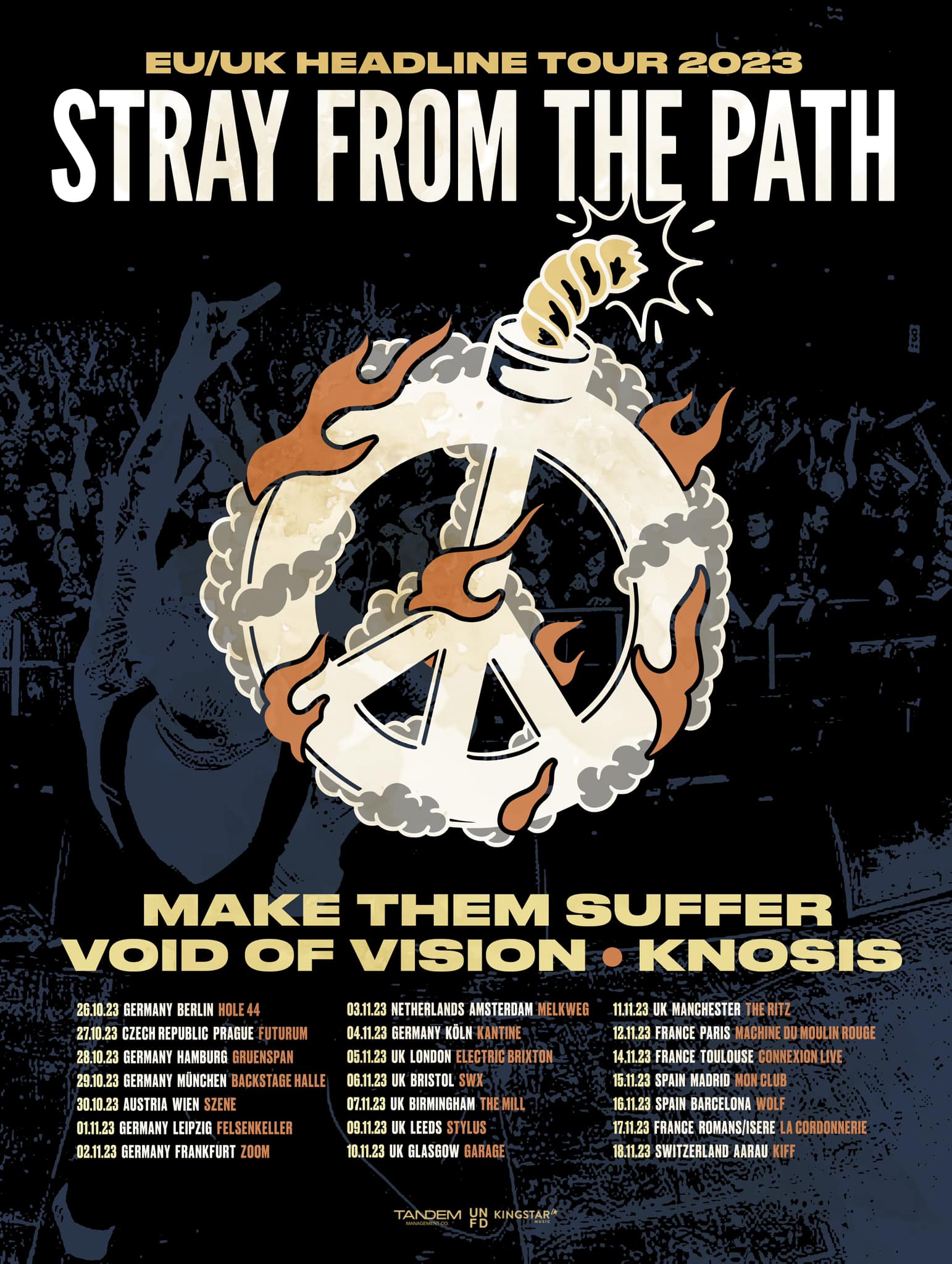 Preview: Stray From The Path European Tour 2023